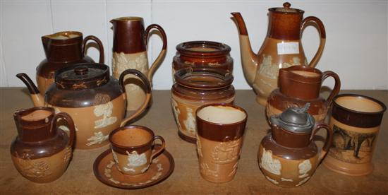 Collection of Doulton stoneware